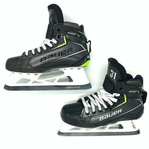 Bauer Pro - Pro Stock Goalie Skates - Size 5.5D 12 Bauer Pro - Pro Stock Goalie Skates - Size 5.5D -Hockey Stick Market Photo2023 03 09 21847PM scaled