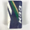 CCM Extreme Flex III - Used Pro Stock Goalie Blocker (Navy/Green/Gold) 5 CCM Extreme Flex III - Used Pro Stock Goalie Blocker (Navy/Green/Gold) -Hockey Stick Market Photo2023 06 07 42856PM scaled