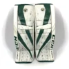 CCM Extreme Flex 5 - Used Pro Stock Goalie Pads (White/Green) 6 CCM Extreme Flex 5 - Used Pro Stock Goalie Pads (White/Green) -Hockey Stick Market Photo2023 06 12 61632PM scaled