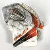 Bauer Vapor Hyperlite - Used Pro Stock Goalie Glove (White/Orange/Black) 4 Bauer Vapor Hyperlite - Used Pro Stock Goalie Glove (White/Orange/Black) -Hockey Stick Market Photo2023 06 15 35744PM