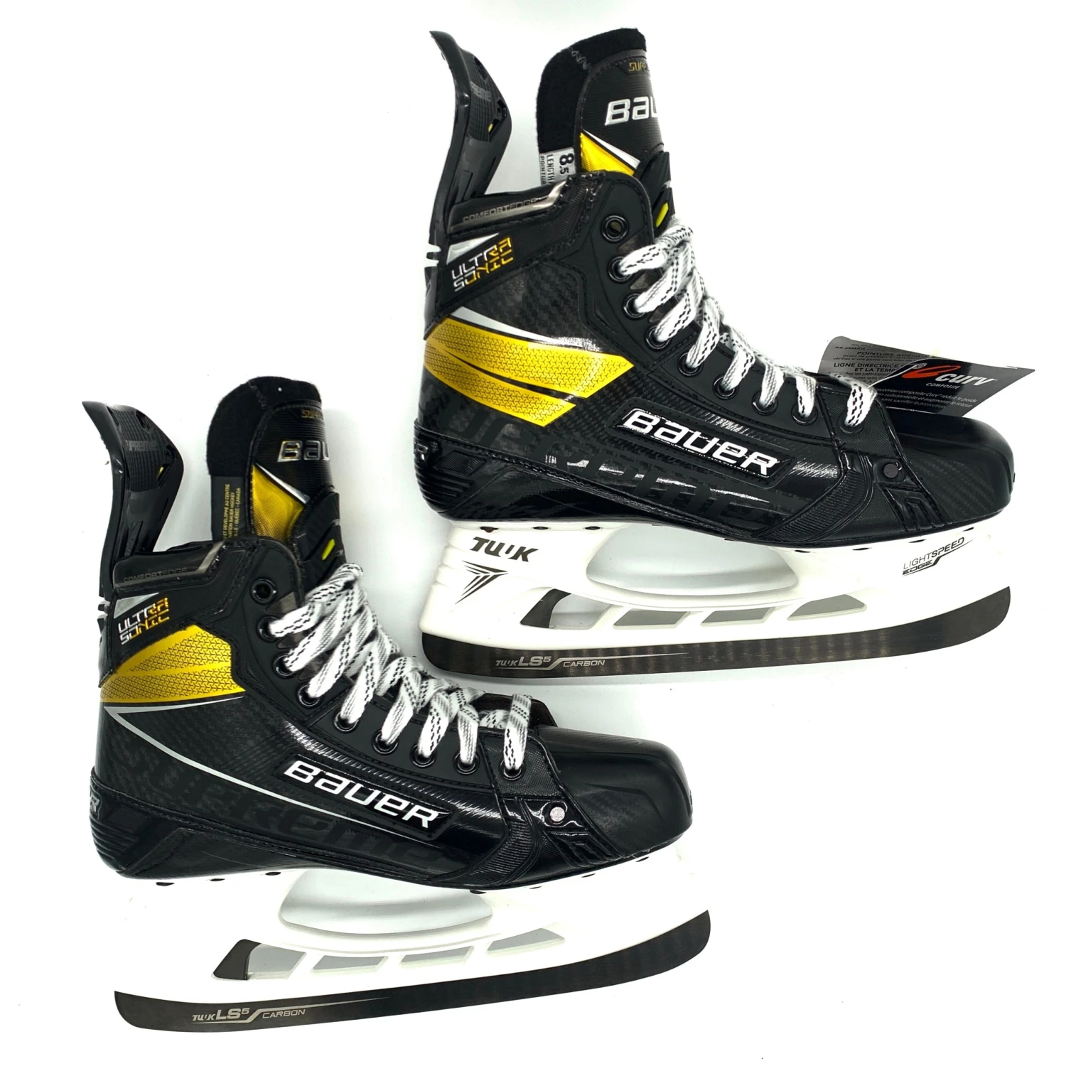 Bauer Supreme Ultrasonic - Pro Stock Hockey Skates - Size 8.5 Fit 2 5 Bauer Supreme Ultrasonic - Pro Stock Hockey Skates - Size 8.5 Fit 2 - Image 5