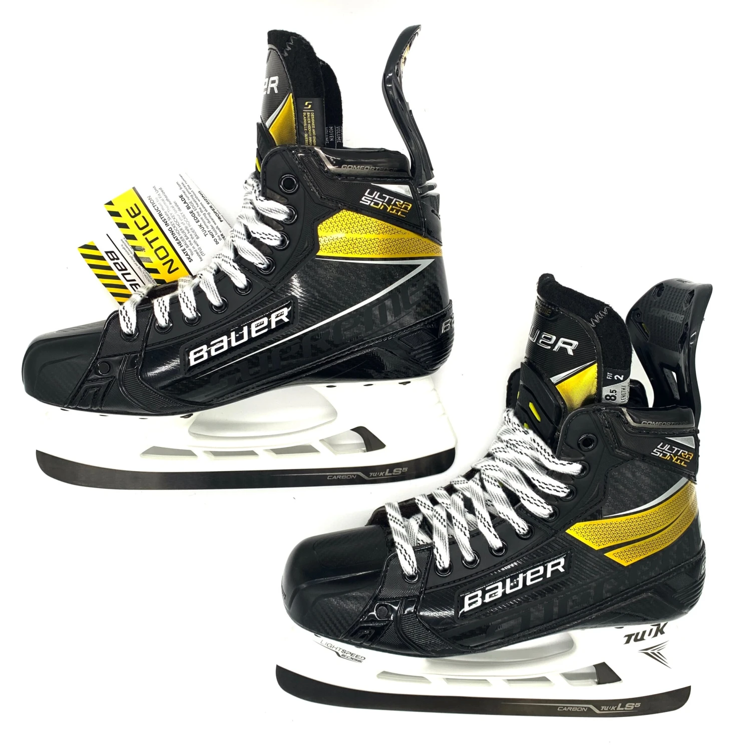 Bauer Supreme Ultrasonic - Pro Stock Hockey Skates - Size 8.5 Fit 2 6 Bauer Supreme Ultrasonic - Pro Stock Hockey Skates - Size 8.5 Fit 2 - Image 6
