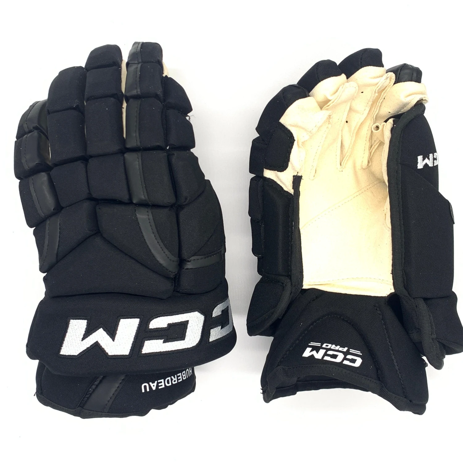 CCM HG12 - NHL Pro Stock Glove - Jonathan Huberdeau (Black) 1 CCM HG12 - NHL Pro Stock Glove - Jonathan Huberdeau (Black)