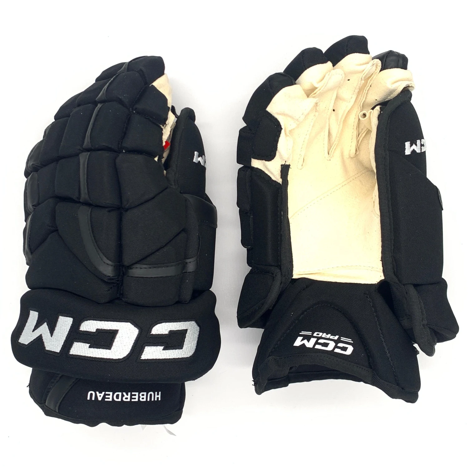 CCM HG12 - NHL Pro Stock Glove - Jonathan Huberdeau (Black) 2 CCM HG12 - NHL Pro Stock Glove - Jonathan Huberdeau (Black) - Image 2