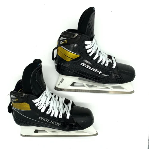 Bauer Supreme Ultrasonic - New Pro Stock Goalie Skates - Size 6D -Hockey Stick Market Photo2023 07 24 35840PM scaled