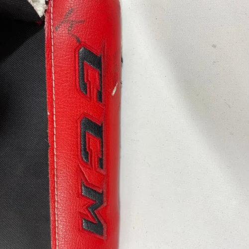 CCM Extreme Flex 5 - Used Pro Stock Senior Goalie Full Set - Full Right (White/Black/Red/Yellow) 22 CCM Extreme Flex 5 - Used Pro Stock Senior Goalie Full Set - Full Right (White/Black/Red/Yellow) -Hockey Stick Market Photo2023 07 28 101511AM scaled