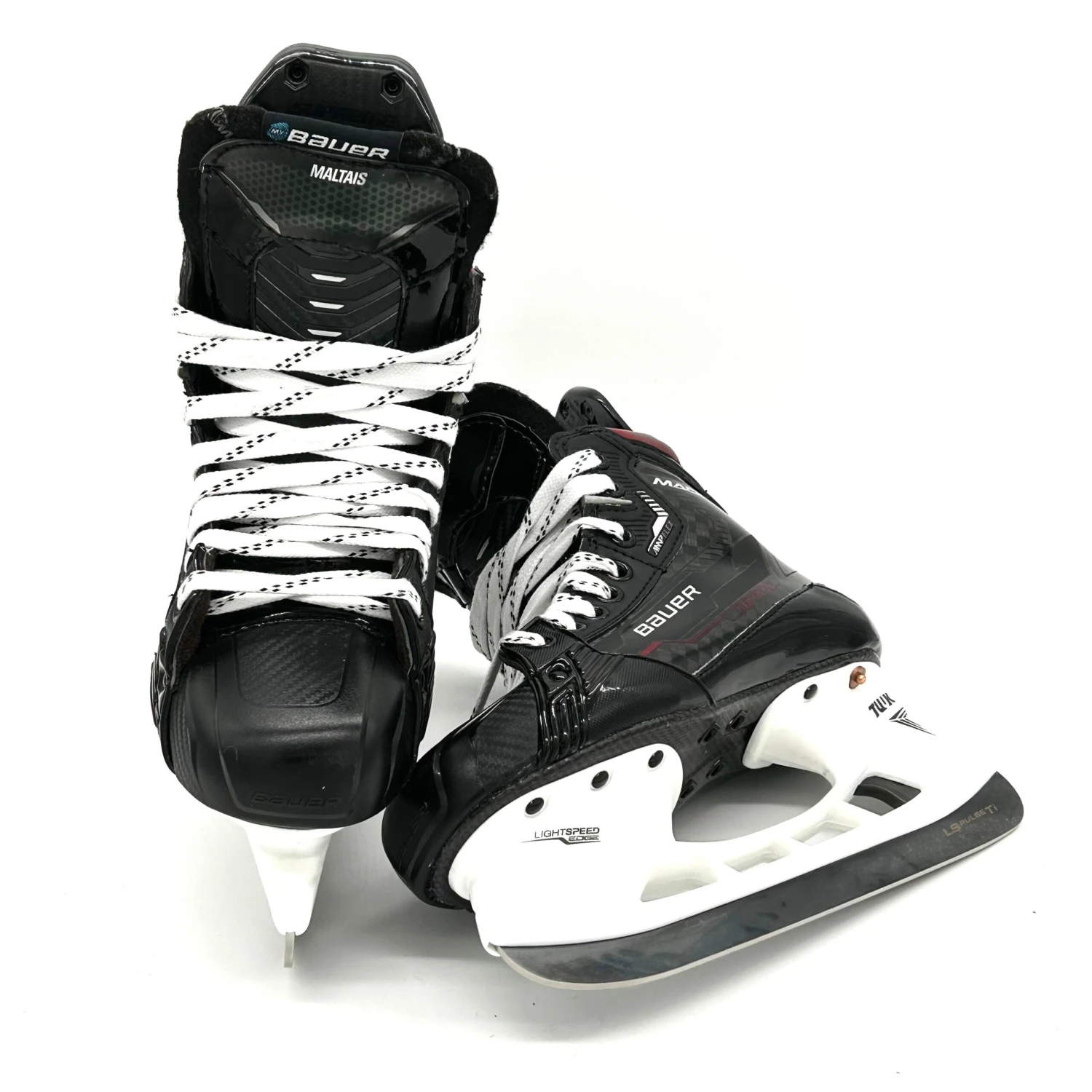 Bauer Supreme Mach - Pro Stock Hockey Skates - Size 3.75D/4D 1 Bauer Supreme Mach - Pro Stock Hockey Skates - Size 3.75D/4D