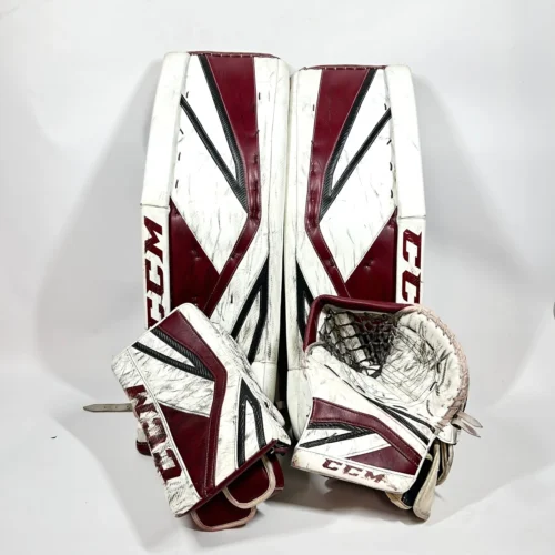 CCM Premier II - Used Pro Stock Senior Goalie Full Set (Maroon)