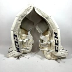CCM Extreme Flex III - Pro Stock Senior Goalie Pads (White) -Hockey Stick Market Photo2023 11 08 42050PM