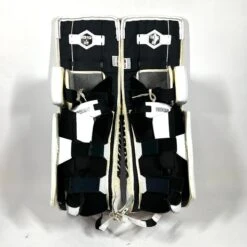 Vaughn SLR2 - Used Pro Stock Goalie Pads (White/Black) -Hockey Stick Market Photo2023 11 10 120950PM