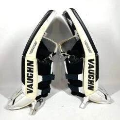 Vaughn SLR2 - Used Pro Stock Goalie Pads (White/Black) -Hockey Stick Market Photo2023 11 10 121011PM