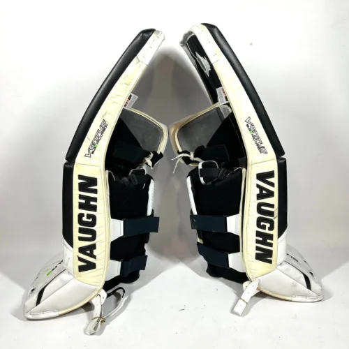 Vaughn SLR2 - Used Pro Stock Goalie Pads (White/Black) 7 Vaughn SLR2 - Used Pro Stock Goalie Pads (White/Black) -Hockey Stick Market Photo2023 11 10 121011PM scaled