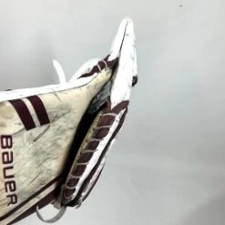 Bauer Supreme UltraSonic - Used Pro Stock Goalie Glove (Maroon) 5 Bauer Supreme UltraSonic - Used Pro Stock Goalie Glove (Maroon) -Hockey Stick Market Photo2023 11 10 121842PM