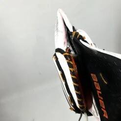 Bauer 2X Pro - Used Full Right Pro Stock Goalie Glove - (Orange/Black) -Hockey Stick Market Photo2023 11 10 122457PM