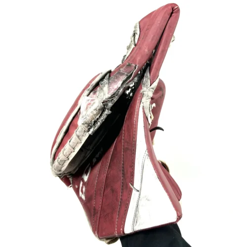 CCM Extreme Flex 5 - Used Full Right Pro Stock Goalie Glove (Maroon) 7 CCM Extreme Flex 5 - Used Full Right Pro Stock Goalie Glove (Maroon) -Hockey Stick Market Photo2024 01 05 41201PM scaled