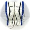 Bauer Reactor 9000 - Used Pro Stock Goalie Pads (White/Blue/Black) 4 Bauer Reactor 9000 - Used Pro Stock Goalie Pads (White/Blue/Black) -Hockey Stick Market Photo2024 02 08 44148PM