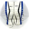 Bauer Reactor 9000 - Used Pro Stock Goalie Pads (White/Blue/Black) 7 Bauer Reactor 9000 - Used Pro Stock Goalie Pads (White/Blue/Black) -Hockey Stick Market Photo2024 02 08 44148PM scaled