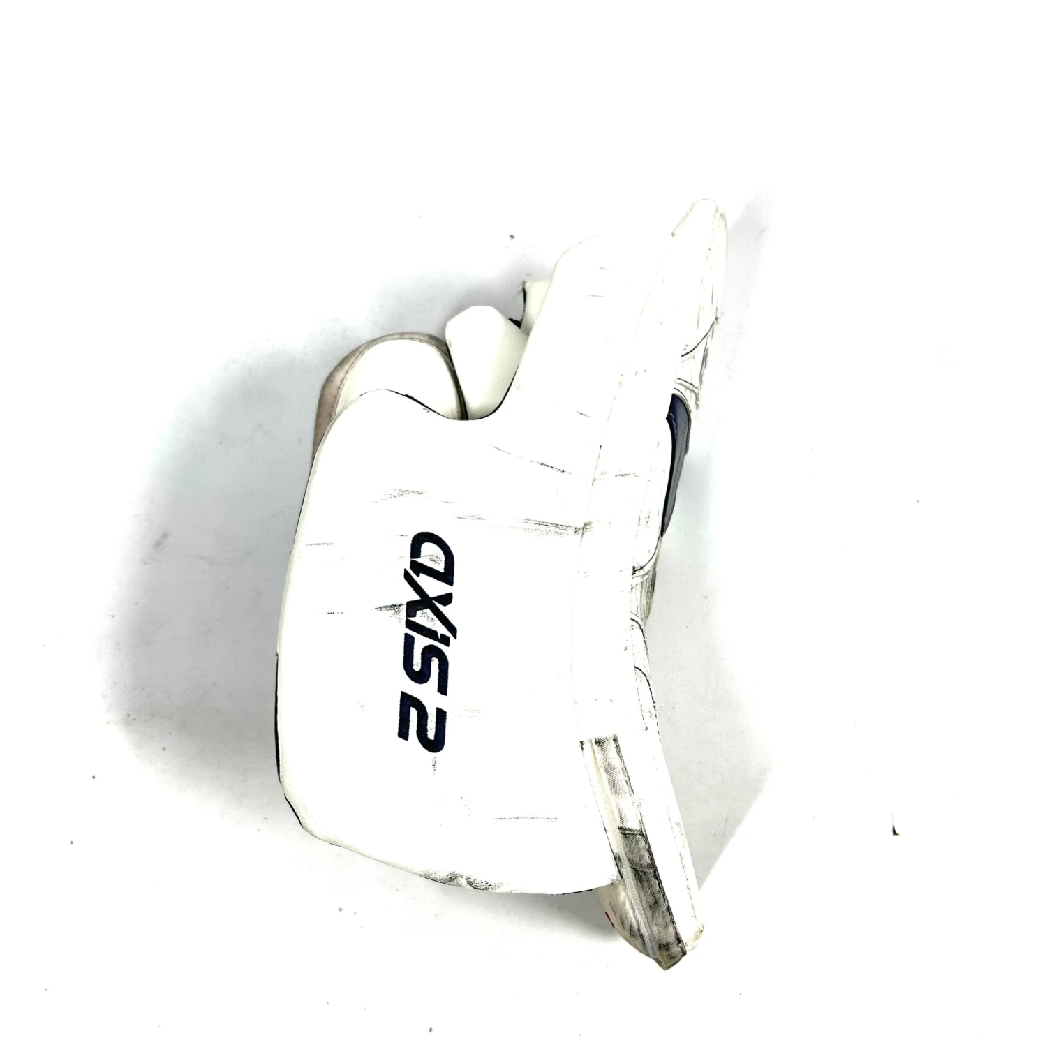 CCM Axis 2 - Used AHL Pro Stock Senior Goalie Full Set (White/Navy) 7 CCM Axis 2 - Used AHL Pro Stock Senior Goalie Full Set (White/Navy) - Image 7