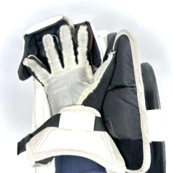 CCM Axis 2 - Used AHL Pro Stock Senior Goalie Full Set (White/Navy) 18 CCM Axis 2 - Used AHL Pro Stock Senior Goalie Full Set (White/Navy) -Hockey Stick Market Photo2024 05 02 122432PM