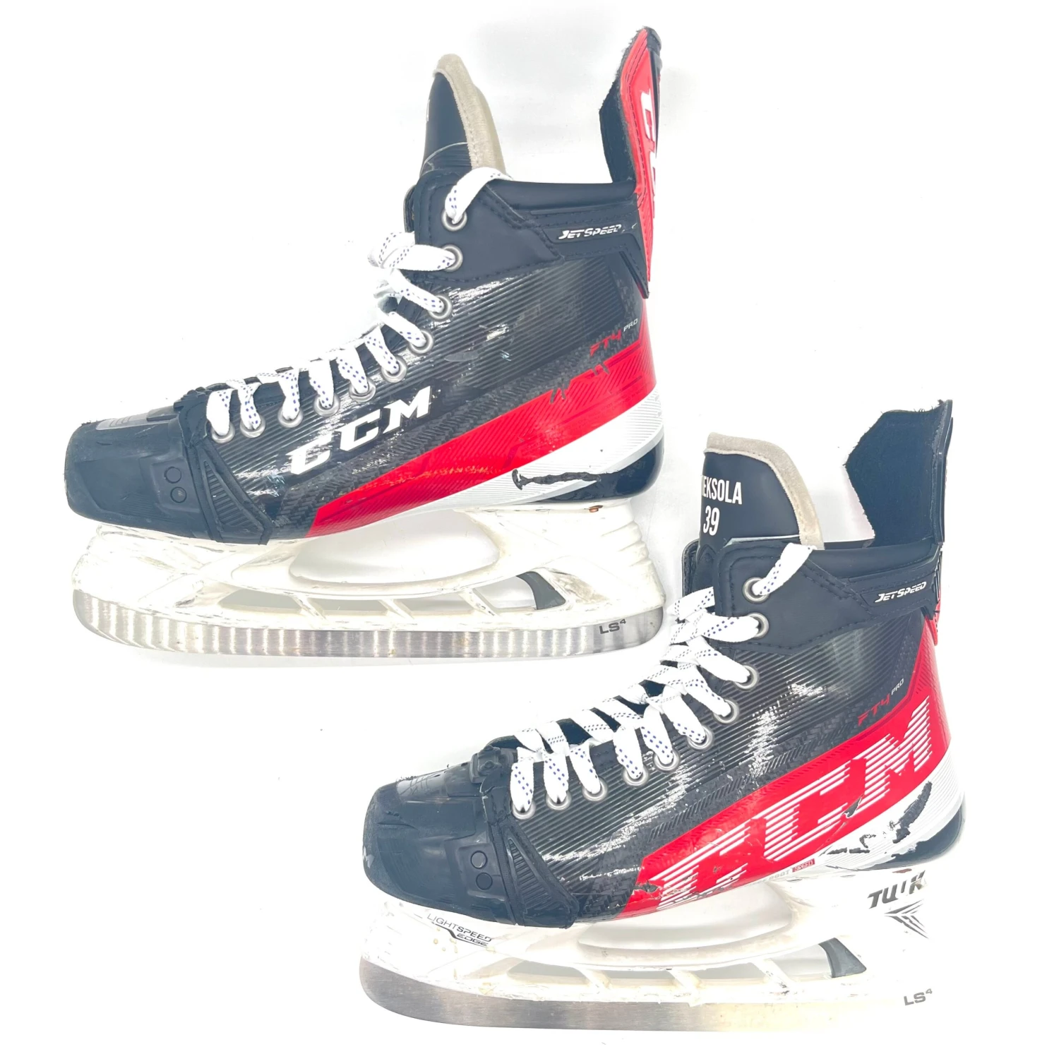 CCM Jetspeed FT4 Pro - Used Pro Stock Hockey Skate - Size 8 2 CCM Jetspeed FT4 Pro - Used Pro Stock Hockey Skate - Size 8 - Image 2