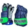 Warrior Covert QR6 - Team Stock Glove - Florida Everblades ECHL (Navy/Green) -Hockey Stick Market Photo2024 11 18 103905AM