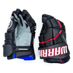 Warrior Covert QR6 - Team Stock Glove - Chicago Blackhawks (Black/Red)