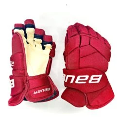 Bauer Supreme 2S Pro - Pro Stock Hockey Gloves (Maroon)