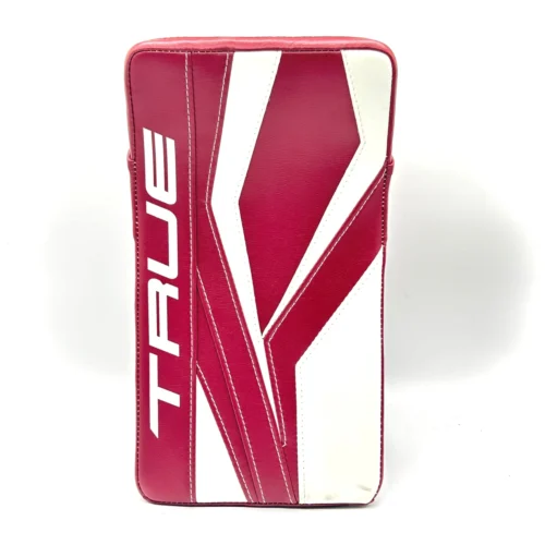 True L12.2 - Pro Stock Goalie Blocker (Maroon/White)