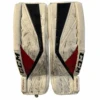 CCM Premier II - Used Pro Stock Goalie Pads (White/Red/Black) 8 CCM Premier II - Used Pro Stock Goalie Pads (White/Red/Black) -Hockey Stick Market Photo 2025 02 04 10 23 28 AM removebg preview