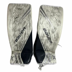 Bauer Vapor 2X Pro - Used Pro Stock Goalie Pads (White/Black)
