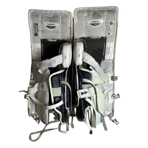 Bauer Vapor 2X Pro - Used Pro Stock Goalie Pads (White/Black) 3 Bauer Vapor 2X Pro - Used Pro Stock Goalie Pads (White/Black) - Image 3