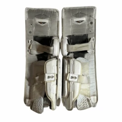 Bauer Vapor 2X Pro - Used Pro Stock Goalie Pads (White) 8 Bauer Vapor 2X Pro - Used Pro Stock Goalie Pads (White) -Hockey Stick Market Photo 2025 02 25 10 39 23 AM removebg preview