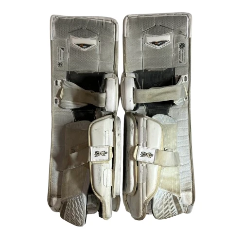 Bauer Vapor 2X Pro - Used Pro Stock Goalie Pads (White) 3 Bauer Vapor 2X Pro - Used Pro Stock Goalie Pads (White) - Image 3