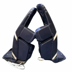 Bauer Vapor Hyperlite - Used Pro Stock Goalie Full Set (Navy/White) 14 Bauer Vapor Hyperlite - Used Pro Stock Goalie Full Set (Navy/White) -Hockey Stick Market Photo 2025 03 03 10 45 04 AM removebg preview