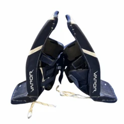 Bauer Vapor Hyperlite - Used Pro Stock Goalie Full Set (Navy/White) 16 Bauer Vapor Hyperlite - Used Pro Stock Goalie Full Set (Navy/White) -Hockey Stick Market Photo 2025 03 03 10 45 34 AM removebg preview