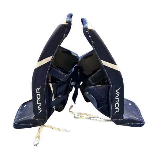Bauer Vapor Hyperlite - Used Pro Stock Goalie Full Set (Navy/White) 5 Bauer Vapor Hyperlite - Used Pro Stock Goalie Full Set (Navy/White) - Image 5