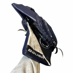 Bauer Vapor Hyperlite - Used Pro Stock Goalie Full Set (Navy/White) 23 Bauer Vapor Hyperlite - Used Pro Stock Goalie Full Set (Navy/White) -Hockey Stick Market Photo 2025 03 03 10 46 45 AM removebg preview