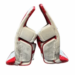 Bauer Vapor Hyperlite 2 - Used Pro Stock Full Right Goalie Full Set (White/Red) -Hockey Stick Market Photo 2025 03 03 11 01 47 AM removebg preview 1