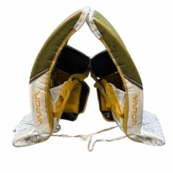 Bauer Vapor Hyperlite - Used Pro Stock Full Right Goalie Full Set (Green/White/Yellow) -Hockey Stick Market Photo 2025 03 03 11 10 51 AM removebg preview