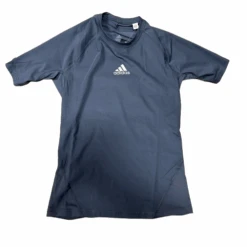 Adidas Alphaskin Short Sleeve Shirt (Grey)