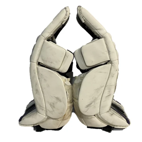 CCM Extreme Flex III - Used Pro Stock Goalie Pads- Full Set (White/Black/Purple) 14 CCM Extreme Flex III - Used Pro Stock Goalie Pads- Full Set (White/Black/Purple) -Hockey Stick Market Picture12 e0338270 01eb 47db 94ce 078c4dd33ad0 scaled