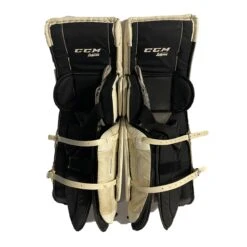 CCM Extreme Flex III - Used Pro Stock Goalie Pads- Full Set (White/Black/Purple) -Hockey Stick Market Picture14 a2b68d83 424a 4d6d a930 14b1b2110616