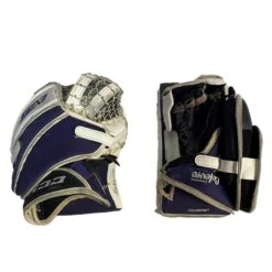 CCM Extreme Flex III - Used Pro Stock Goalie Pads- Full Set (White/Black/Purple) -Hockey Stick Market Picture17 6ac1072d 159a 4805 9bb4 58aeca7cf118