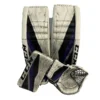 CCM Extreme Flex III - Used Pro Stock Goalie Pads- Full Set (White/Black/Purple) -Hockey Stick Market Picture20 b7089d0f ecc3 4678 9e4e fb680eaa9b23 scaled