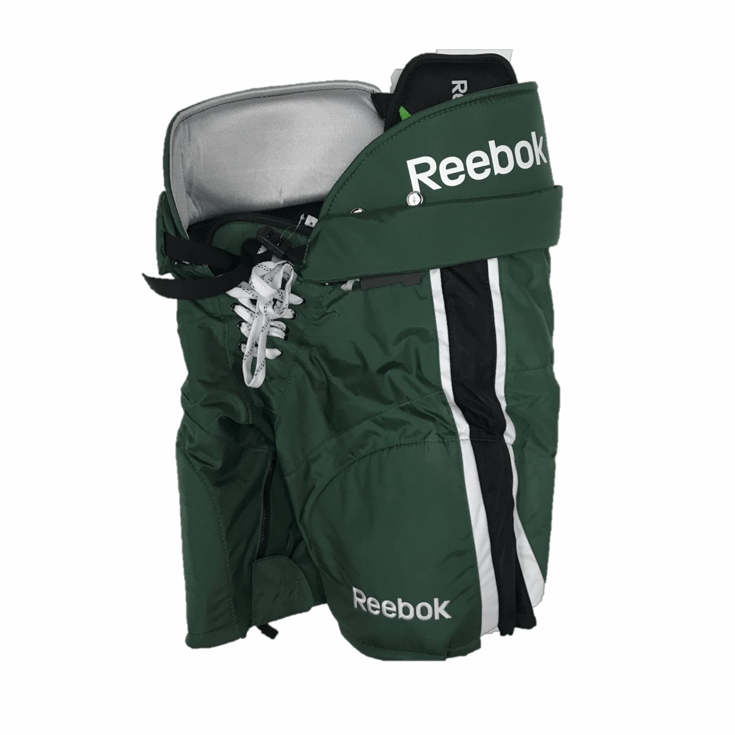 Reebok HP16K Pro Stock Hockey Pant - Green/Black/White - Youth/Senior 1 Reebok HP16K Pro Stock Hockey Pant - Green/Black/White - Youth/Senior