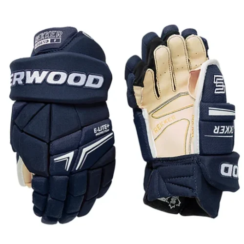 Sherwood Rekker Legend 1 - Hockey Gloves - Junior (Navy)