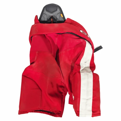 CCM HPTK - OHL Used Pro Stock Hockey Pants (Red/White) -Hockey Stick Market SOOHPTK2 scaled