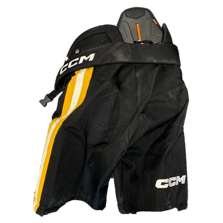 CCM HPTK - Used Pro Stock Hockey Pants (Black/Yellow) 2 CCM HPTK - Used Pro Stock Hockey Pants (Black/Yellow) - Image 2