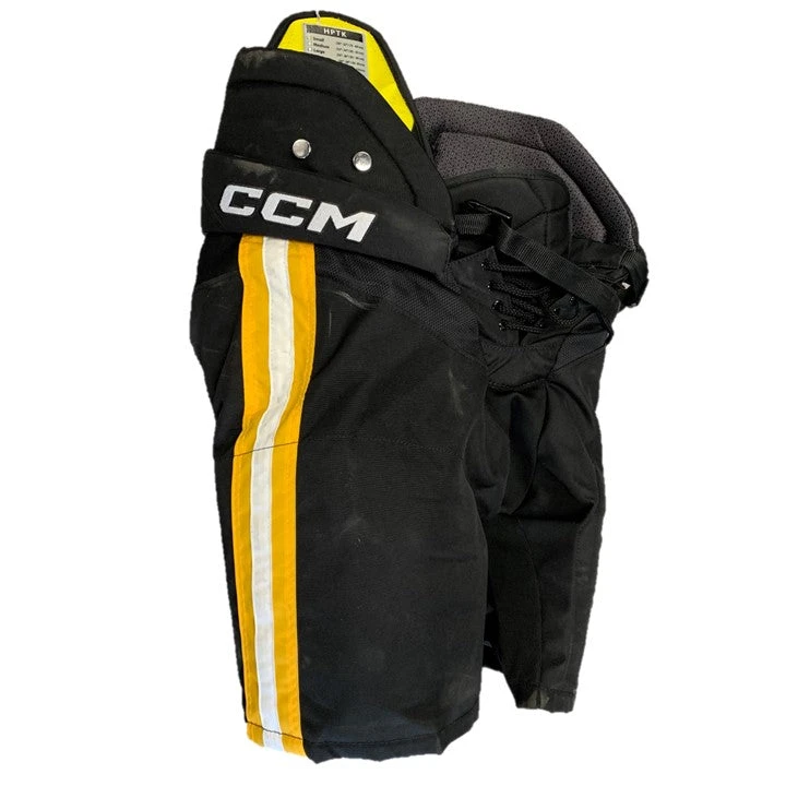 CCM HPTK - Used Pro Stock Hockey Pants (Black/Yellow) 3 CCM HPTK - Used Pro Stock Hockey Pants (Black/Yellow) - Image 3