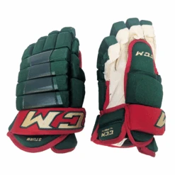 CCM HG97 - NHL Pro Stock Glove - Nico Sturm (Green/Red/Gold)